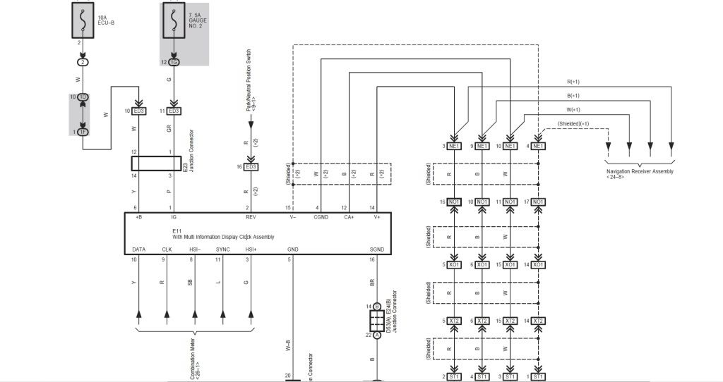 2008 Toyota tundra backup camera wiring diagram